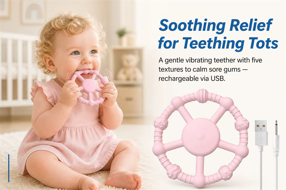 <span style="font-family:inter;"><span style="color:#2f4a52;"><strong>Soft, Multi-Texture, and Vibration-Soothing Design</strong></span></span><br /> <link href="https://fonts.googleapis.com/css?family=Inter" rel="stylesheet" type="text/css" />
