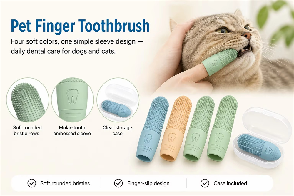 <span style="font-family:inter;"><span style="color:#2f4a52;"><strong>Finger Toothbrush for Gentler Daily Dental Care</strong></span></span> <link href="https://fonts.googleapis.com/css?family=Inter" rel="stylesheet" type="text/css" />