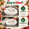 Christmas Dog Lick Mat - Silicone Slow Feeder Pad for Pets