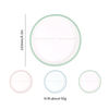 Wellfine Ceramic Dinner Plate Microwave Safe Porcelain Kids Tableware Ceramic Baby Plate With Silicone Suction