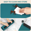 2026 New Fast Heating Foldable Food Portable Electric Warming Tray Smart Plate Silicone Plate Table Mat