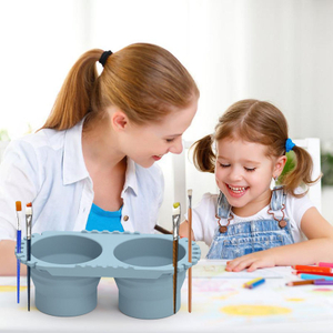 Cleaner Rinse Cup Silicone Outdoor Bucket Folding Cup Cleaning Painting Tools