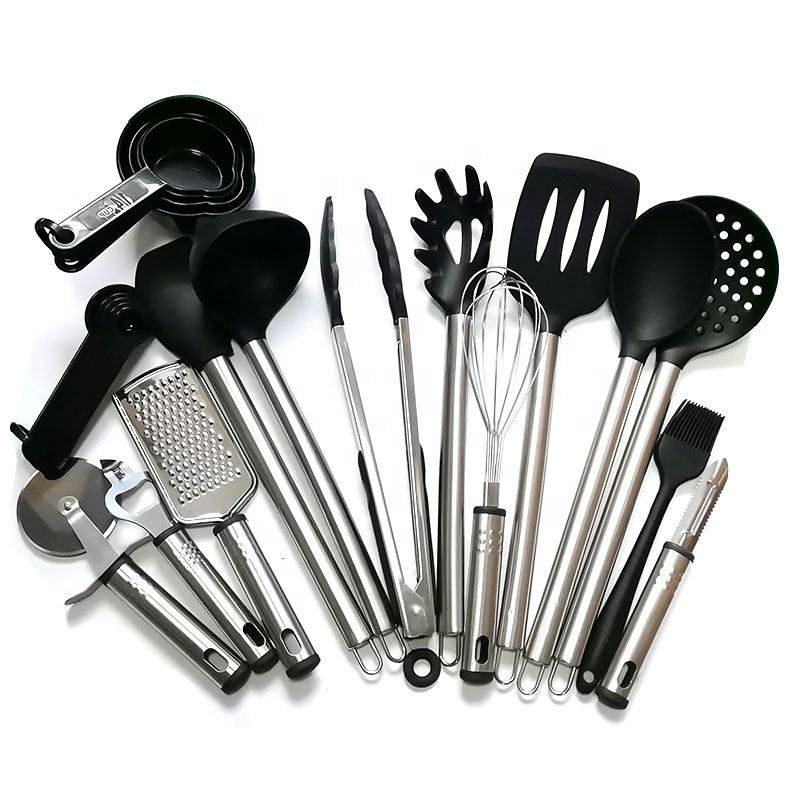 Kitchen Utensils Set Cocina Kitchen Accessories Sets 23 Cooking Utensils Handle Cookware Sets