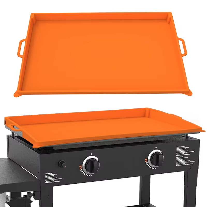 New Arrivals Silicone Protective Mat Cover BBQ Food Grade Protective Grill Cover for Blackstone