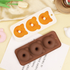Top Rankings Food-Grade Silicone Round Donut Mold Easy Release Oven Cake Baking Tool
