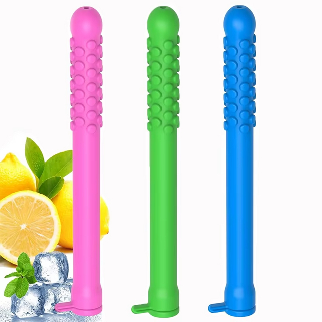 Chewable Essential Oil Breath Stick Chewable Breather Quit Portable Stop Smoking Aid with Peppermint for Aromatherapy