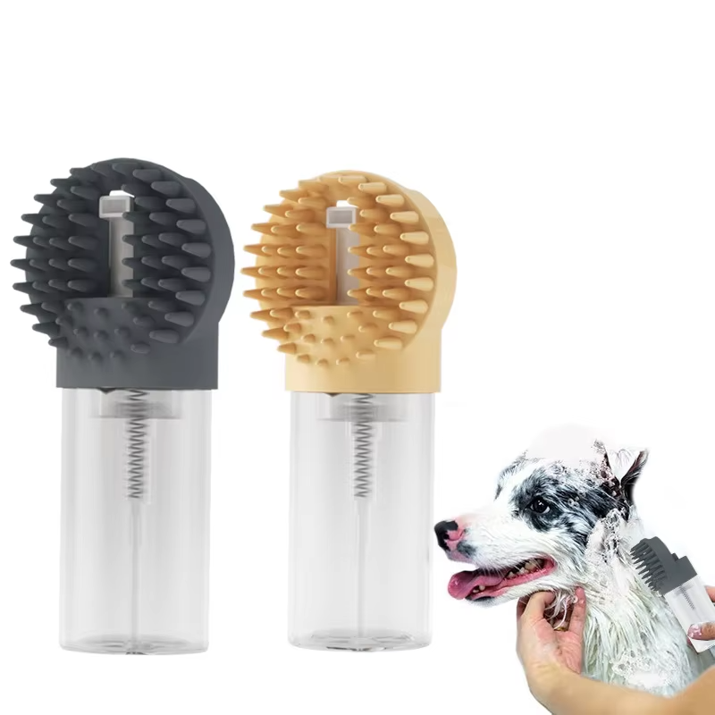 Eco-Friendly Multifunctional Silicone Bath Shower Artifact Integrated Pet Dog Grooming Cleaning Brush
