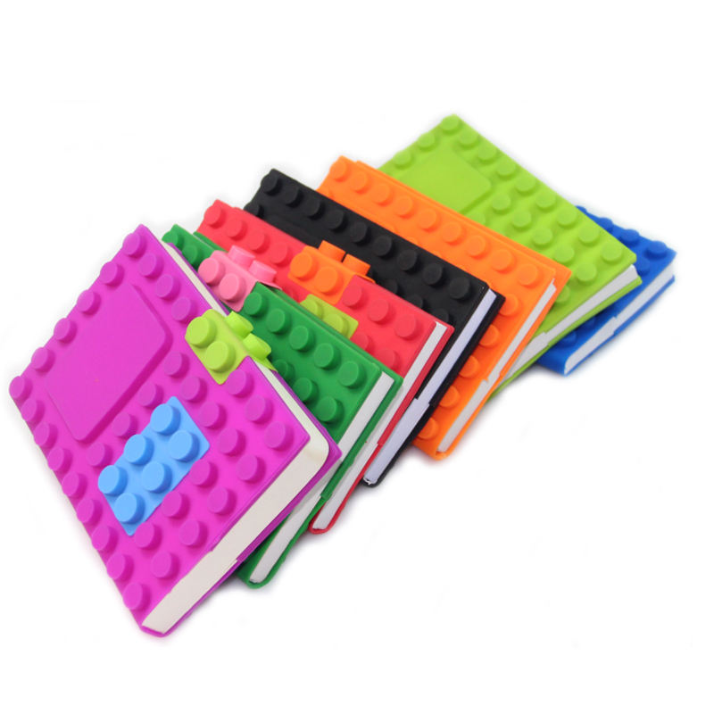 A6 Custom School Cheap Journal and Diary Silicone Note Book Notebook Mat Cuaderno With Soft Silicone Notebook Mat