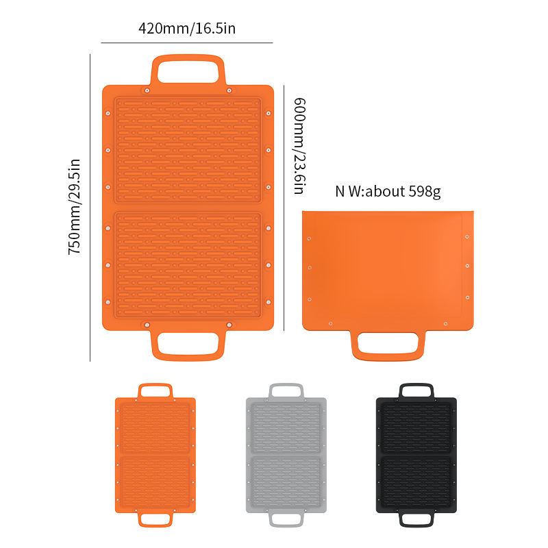 Top Ranking WaterProof Fire Proof Non-Stick BBQ Silicone Grilling Mats Oil-Resistant Grill Mat Mats
