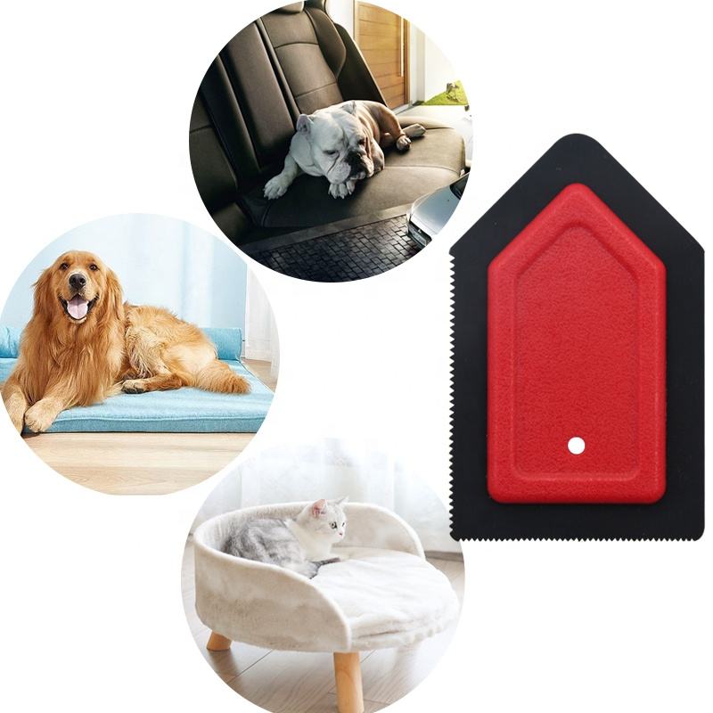 Mini Dog Hair Remover Easy to Clean Pet Hair Removal for Couch Car Cat Detailing Squeegee Pet Hair Brush