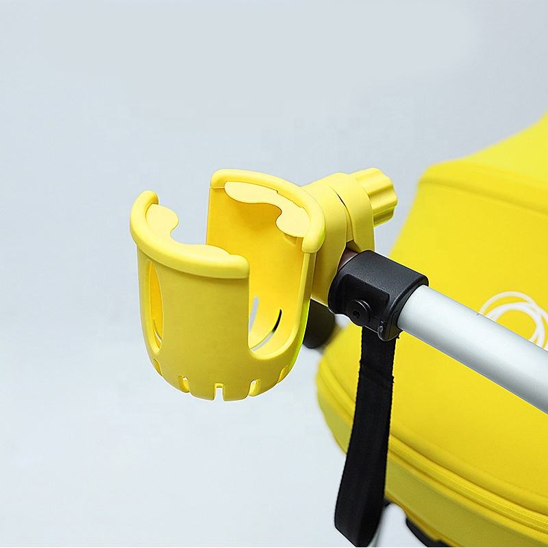 Wellfine 2026 Hot Selling Universal Classic Plastic Stroller Cup Holder for Pram Stroll Bottle Holder