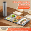 Food Warming Mat Flexible Silicon Heating Board Roll up Easy Storage Portable Electric Silicone Heating Mat for Food