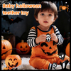 Juguete suave unisex de Teether de la calabaza de Halloween de la salud del silic&oacute;n del OEM del nuevo estilo para los ni&ntilde;os