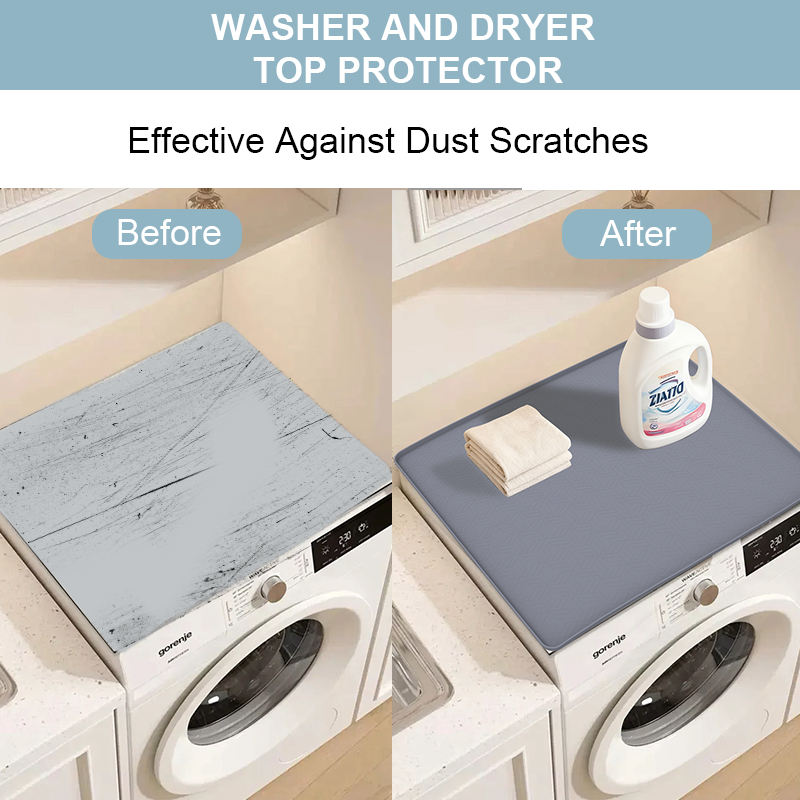 Modern Style Kitchen Anti-Slip Silicone Sink Mat Waterproof with Hole Protective Cabinet Mat Under Sink Mat