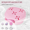 Silicone Shower Steamers Tray Suction Cup Long Lasting Flake Bath Bombs Container Shower Steamer Tablet Holder