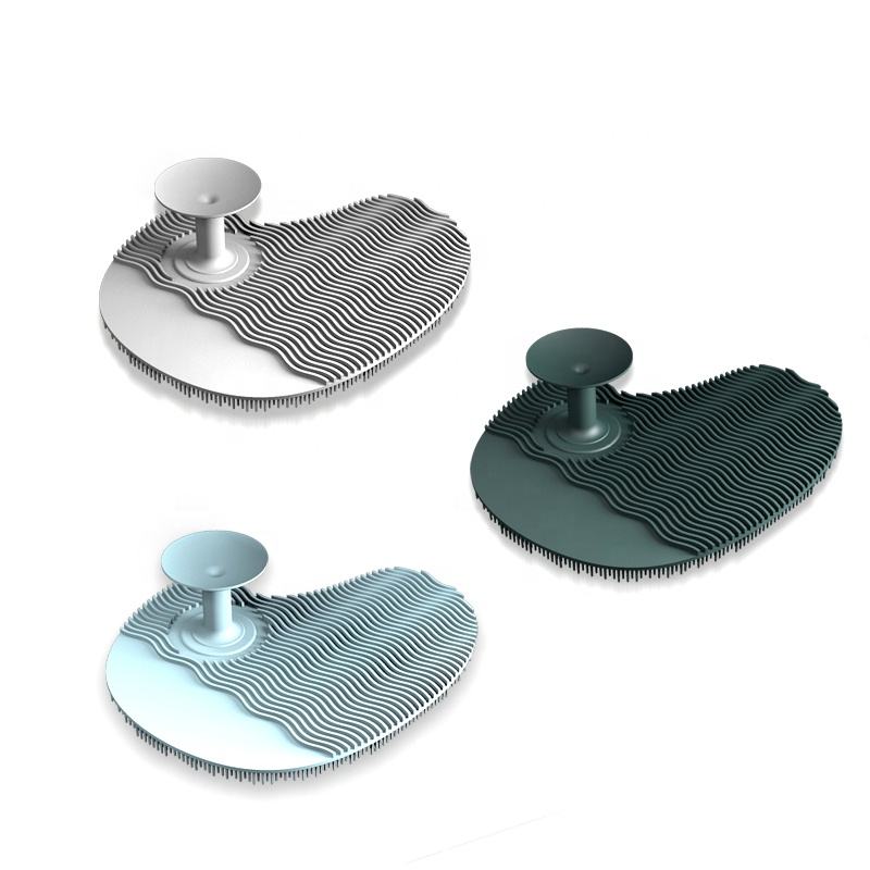 Smiley-esponjas Para Lavar Platos, Limpieza De cocina con mango, Cepillo Para Lavar Platos, Cepillo Para Lavar Platos De silicona