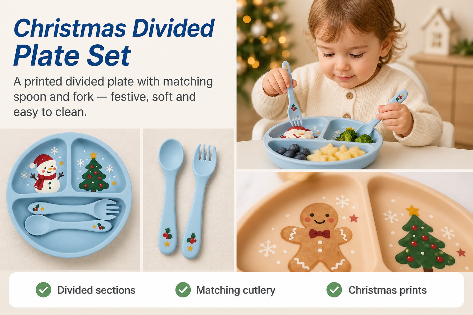 <p><b>Divided Plate Set for Easier, More Enjoyable Meals</b></p> <link href="https://fonts.googleapis.com/css?family=Inter" rel="stylesheet" type="text/css" />