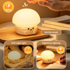 Clap Christmas Lights LED Smart Three-Speed Cute Silicone Night Light for Rooms Eye Protection Sleep Atmosphere Clap Light