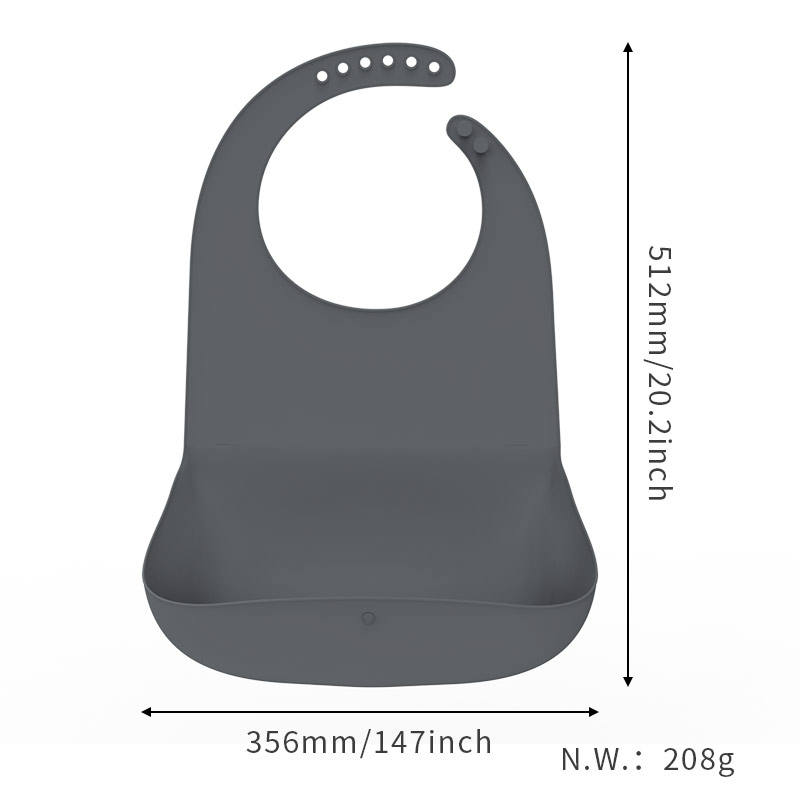 Bib Adult Washable Reusable Dining Meal Bib for Elderly Men Women Eating for Elderly and Disabled