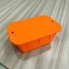 Moldes de hielo sostenibles del fabricante cuadrado respetuoso del medio ambiente de la bandeja grande del cubo de hielo del silic&oacute;n de encargo del OEM
