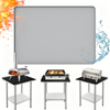 Silicone Cross-Border BBQ Grill Mat Fire Pit Retardant Protective Deck Patio Mat Free Sample