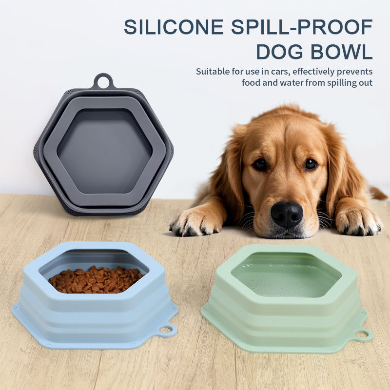 2025 New Arrivals Bpa Free Silicone Pet Bowl Slow Food Feeding OEM Wholesale Portable Feeder Dog Bowls