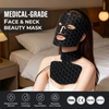 Factory Price Red Infrared LED Light Therapy Facial Mask Rechargeable Hand Held Remote Wearable Red Infrared for Face