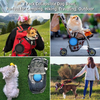 Wellfine 防水シリコーン折りたたみ犬ボウルプラスチックペットフィーダーキャットフード用折りたたみ旅行猫ボウル