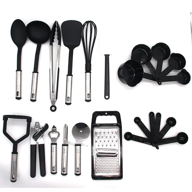 Kitchen Utensils Set Cocina Kitchen Accessories Sets 23 Cooking Utensils Handle Cookware Sets