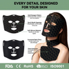 Professional Salon Style Standing Silicone LED Light Face Mask Mat Home Use Hand Held Skin Care Facial Mask