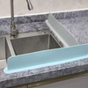 Kitchen Sink Edging Protector Guard Silicone Water Backsplash for Faucet Washing Dishes Utensils Category