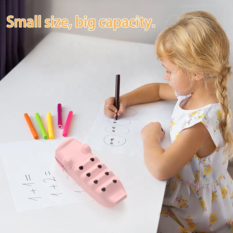 Silicone Makeup Brush Holder Portable Travel Makeup Tools Eyebrow Pencil Lipstick Organizing Storage Box Beauty Tool Storage Bag