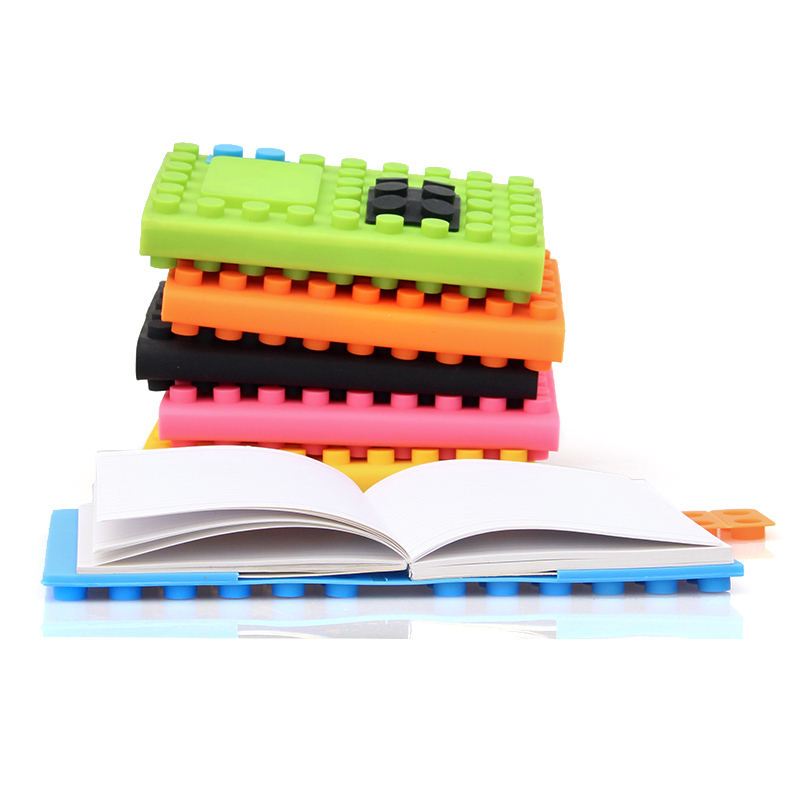 A6 Custom School Cheap Journal and Diary Silicone Note Book Notebook Mat Cuaderno With Soft Silicone Notebook Mat
