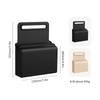 Luxury Rear Seat Back Storage Organizer Multifunction Silicone Waterproof Hanging Bag