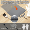 New Arrivals Grill Mat Silicone Fire Proof Oil Water Proof Grill Mat for Outdoor Grill Fire Pit