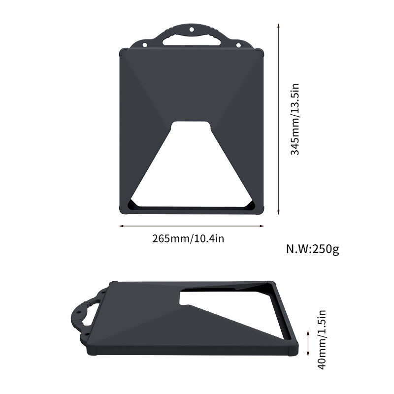Black Star Link Protective Case Anti-Reflection Liquid Silicone Protective Sleeve Case Shockproof Dish Antenna Protector