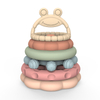 Non Toxic Baby Teether Silicone Toys Bpa Free Food Grade Chew Silicone Baby Teether