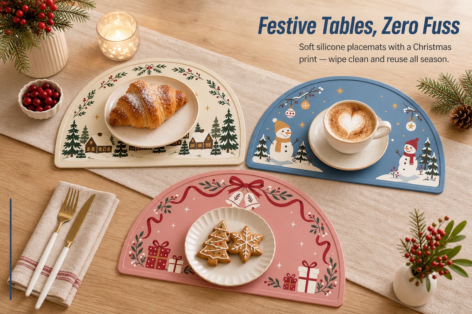 <b>Soft, Flexible, and Festive Silicone Design</b><br /> <link href="https://fonts.googleapis.com/css?family=Inter" rel="stylesheet" type="text/css" />