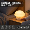 Clap Christmas Lights LED Smart Three-Speed Cute Silicone Night Light for Rooms Eye Protection Sleep Atmosphere Clap Light