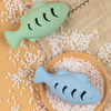 2025 新着シリコーン魚のおもちゃ猫犬ペット用品スナックミントおもちゃゴムハッピーバイト猫スティック