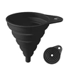 Wellfine Silicone Collapsible Large Funnel Tools Kitchen Gadgets Accessories Funnels for Water Bottle Liquid Transfer