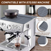 New Arrivals Espresso Tamper Mat Water-Resistant Tamping Mat for Breville 870/880 Silicone Top Mat for Breville Espresso