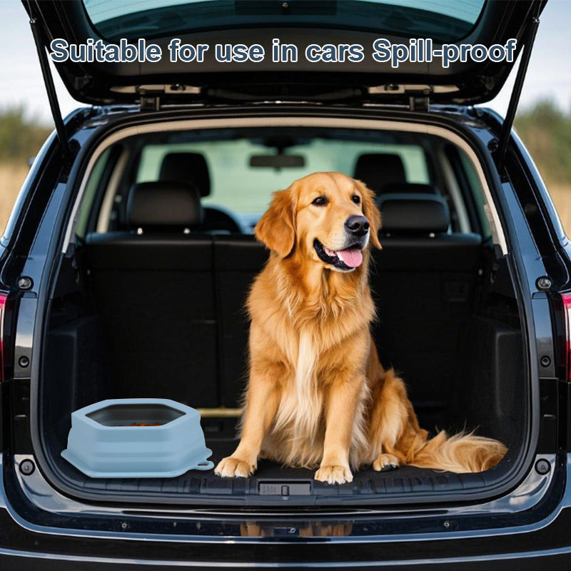 2025 New Arrivals Bpa Free Silicone Pet Bowl Slow Food Feeding OEM Wholesale Portable Feeder Dog Bowls