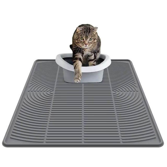 Top Ranking Silicone Pet Diatom Mud Feeding Mat Absorbent Splash-Proof Cat and Dog Eating Mat for Pets