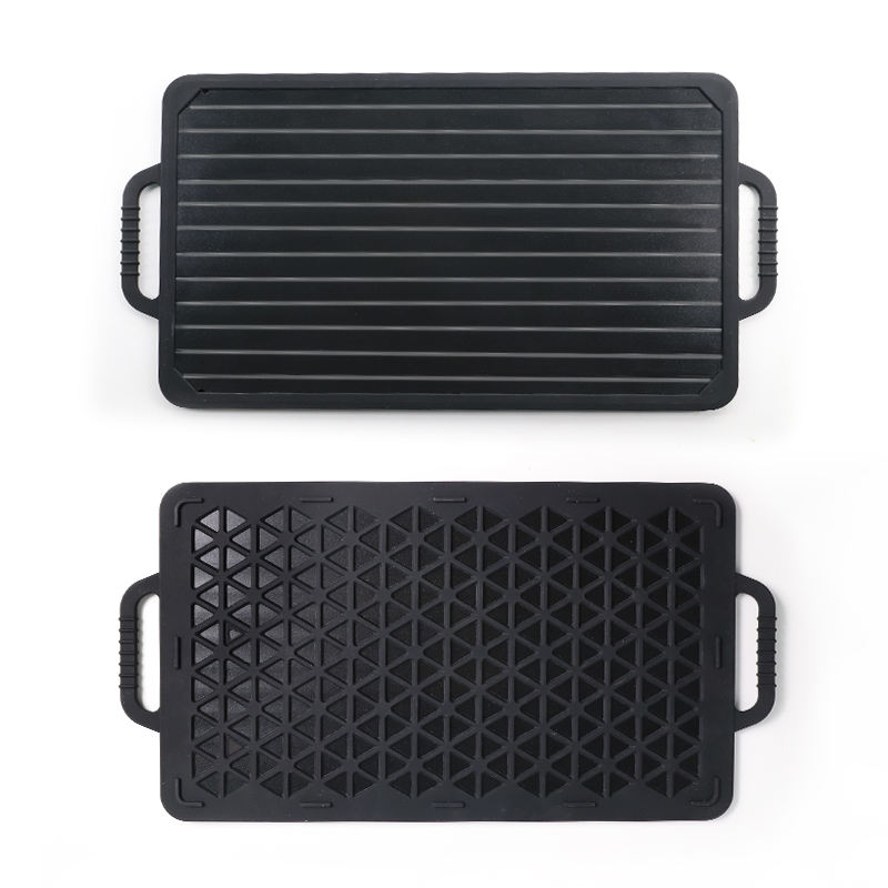 New High Quality Defrost Tray Thaw Frozen Food Defrost Master Kitchen Gadgets Meat Quick Defrosting Plate Board