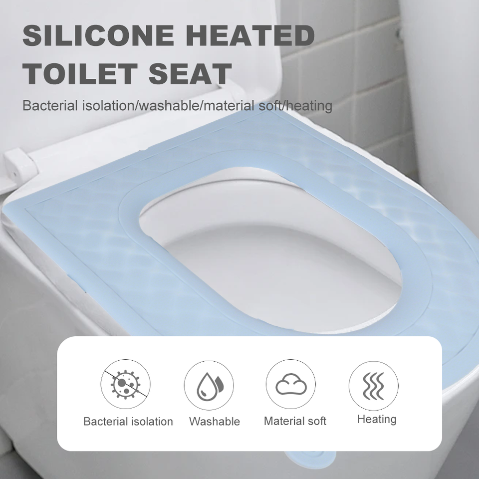 Top Rankings Outdoor Wholesale Custom Winter Waterproof Washable Heated Toilet Seat Cushion Warmer Cushion