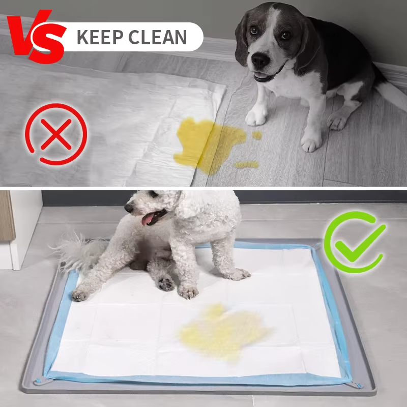 New Arrival Silicone Urine Mat Eco-Friendly Dog Diaper Pads Big Dog Pee Pad