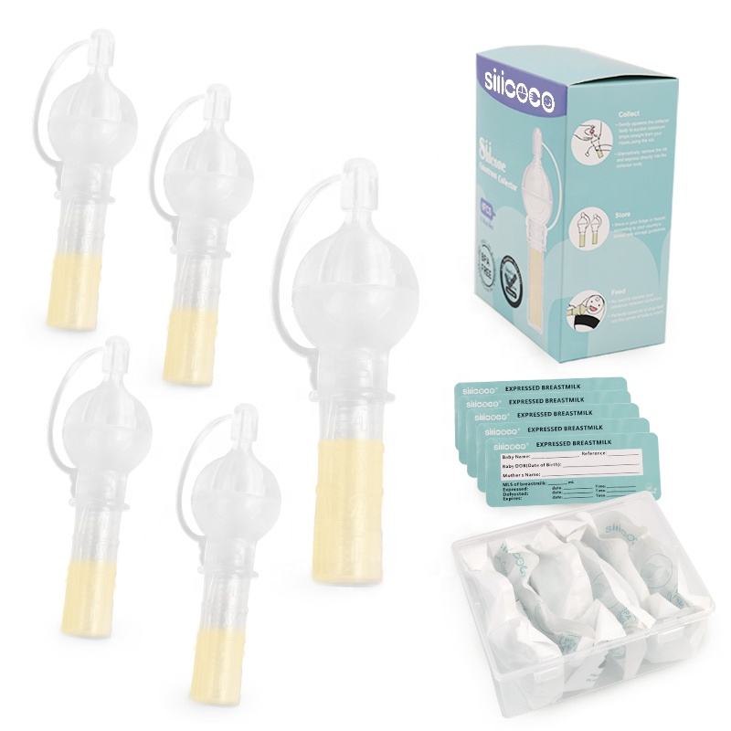 Multifunctional Hands Free Wearable Breast Pump Tube Breast Pump Portable Mama Manual Breast Milk Saver Collector Direct Feeding