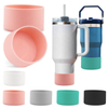 Multifunctional Thermos Cup Beverage Cup Sleeve Pet Drinking Bowl Silicone Anti Scald Anti Scratch Anti Slip Cup Bottom Cover