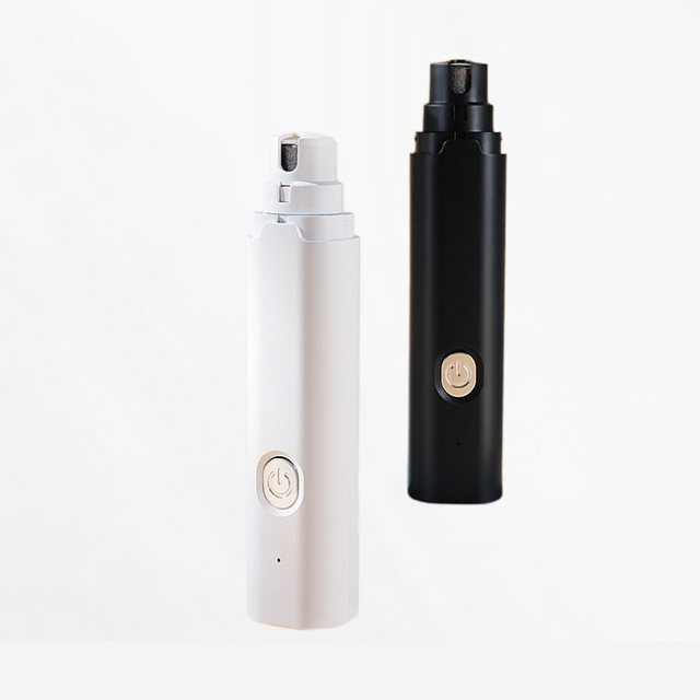 Led 빛을 가진 조용한 전문 충전식 휴대용 전기 고양이 손톱 트리머 애완견 손톱 분쇄기
